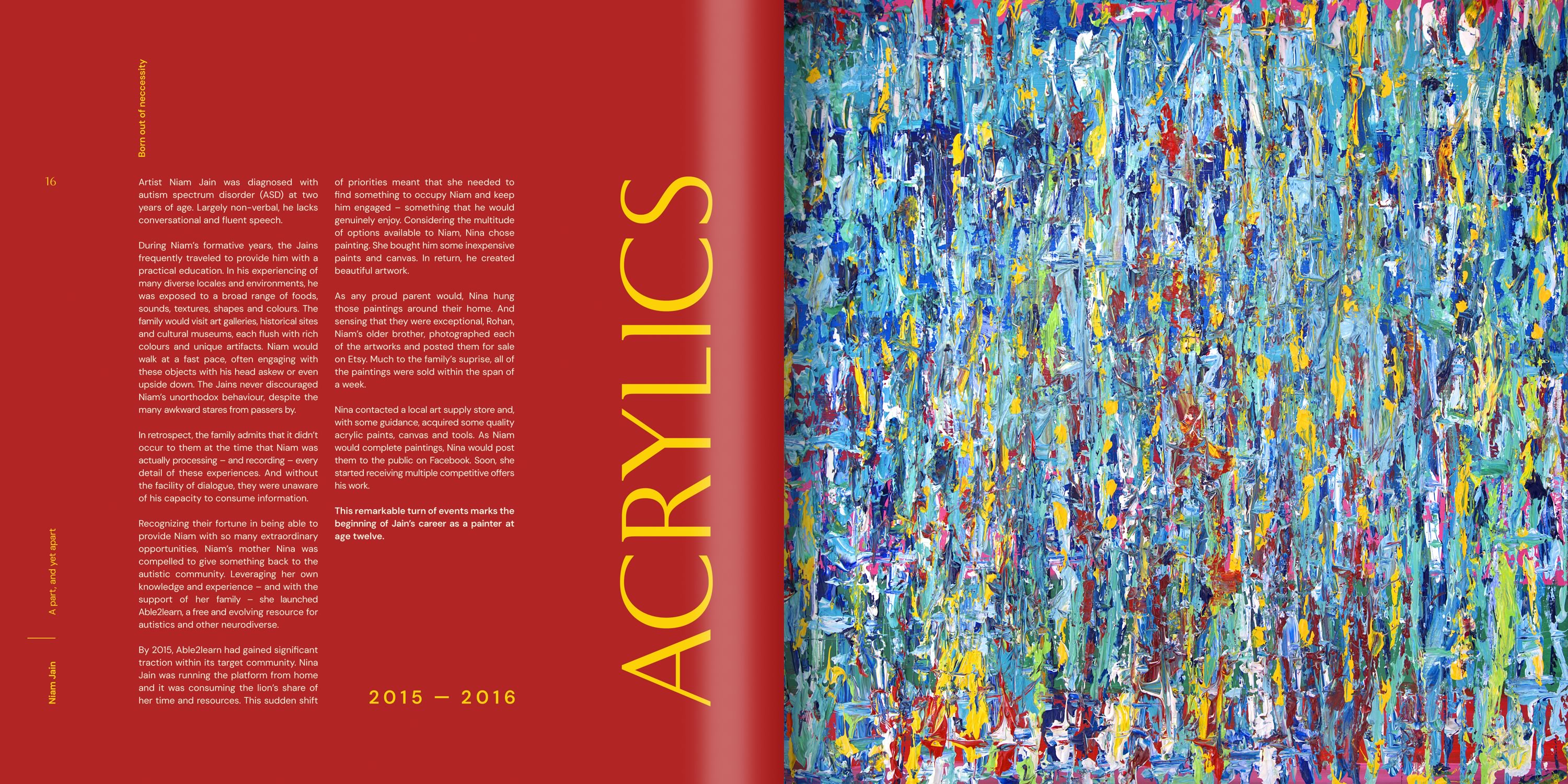 Image of two men hugging amongst a larger crowd of young adults (upon completion of an outdoor trek)